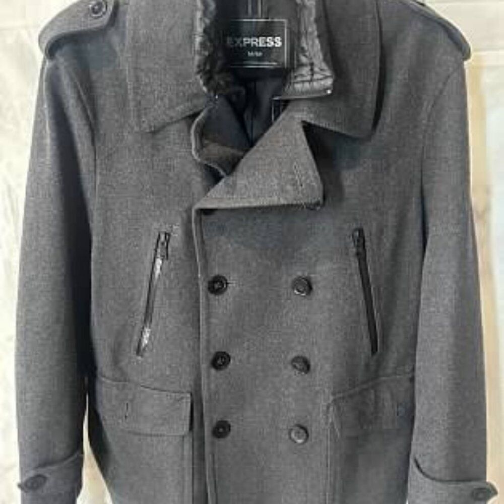 Express Black Women's Peacoat Size Medium